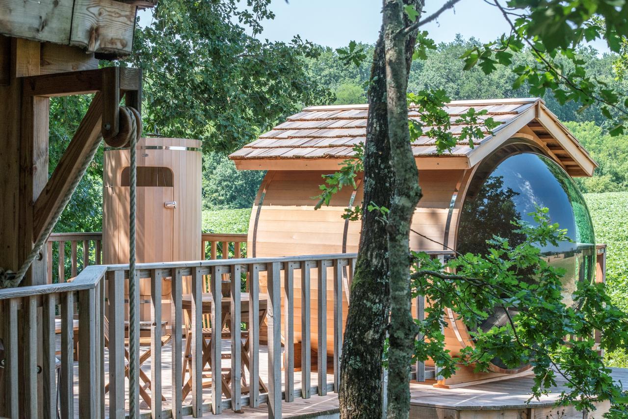 Вилла Bois Des Nauzes Seyches Экстерьер фото